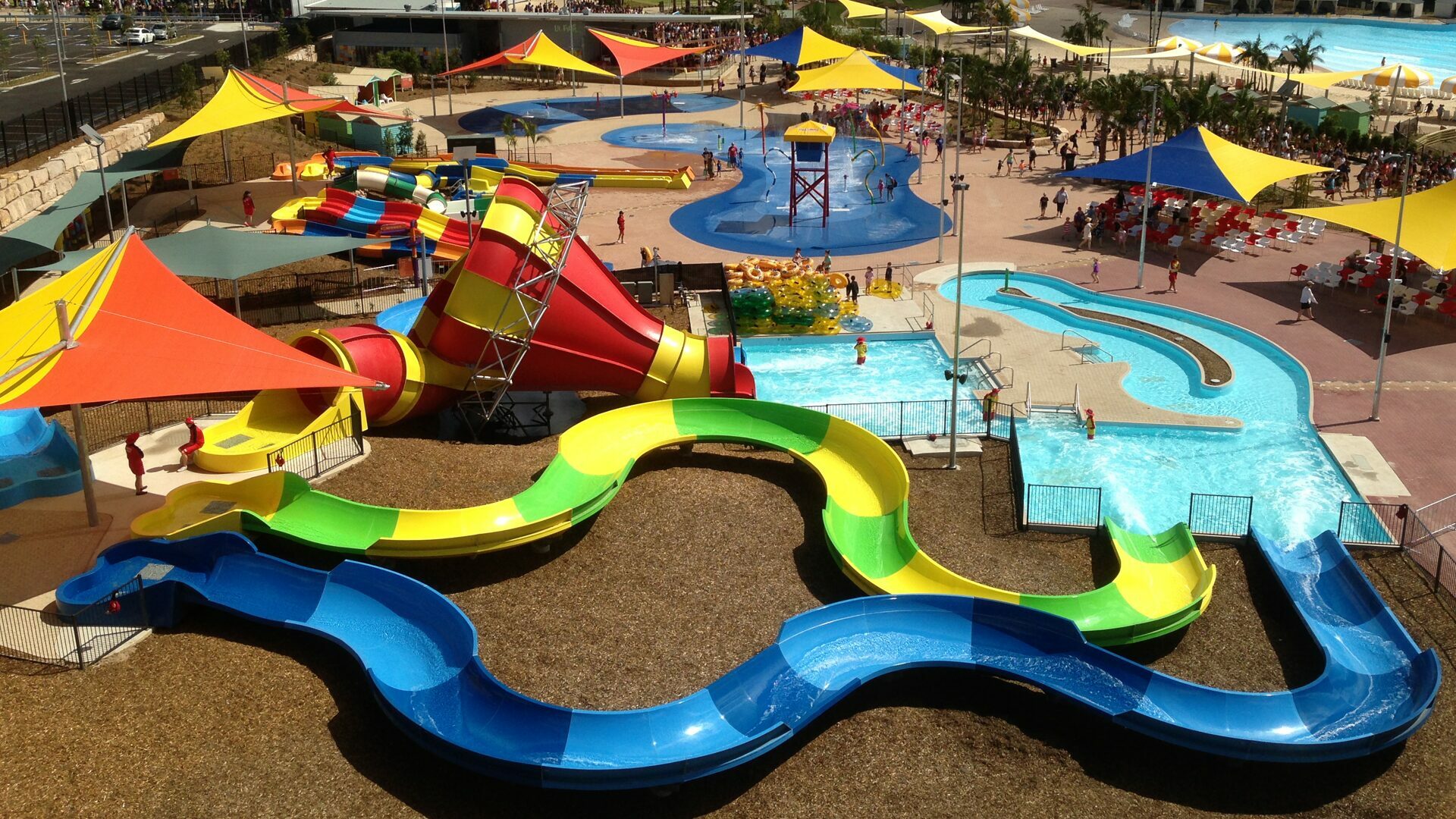 Аквапарк Raging Waters Sydney